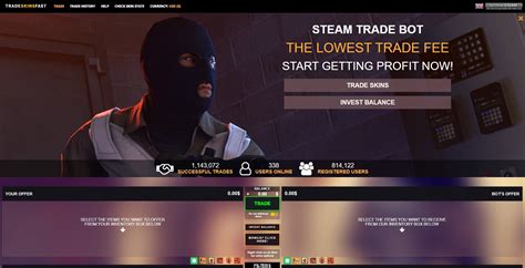 Trade skins csgo bot  It can help you manage your DMarket inventory and trade in bulk using pre-set algorithms, without routine manual efforts